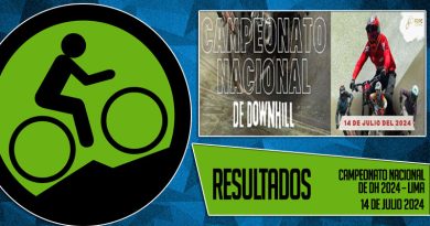 RESULTADOS: CAMPEONATO NACIONAL DE DH 2024 – LIMA (14/07/2024)